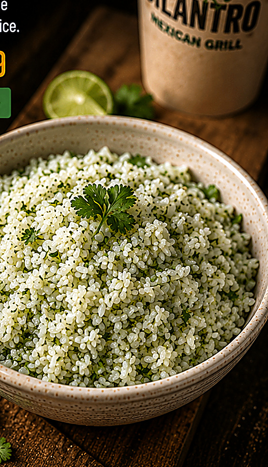 Cilantro Rice